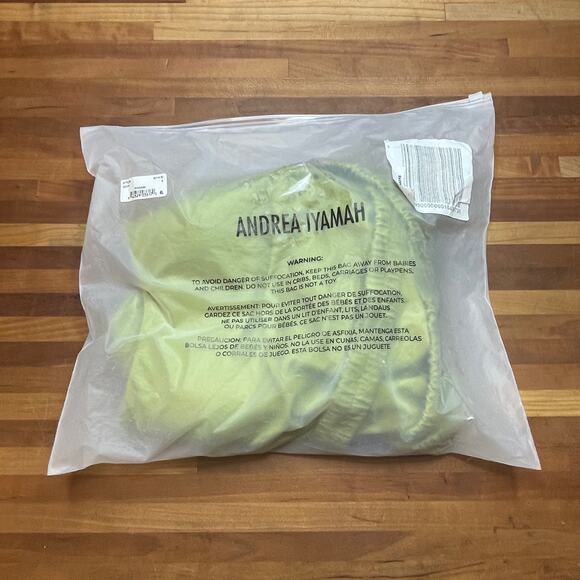 Andrea Iyamah Women's Anti Belted One-Piece in Wasabi Small $214 - Picture 14 of 14